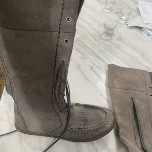 Ugg lace up moccasin